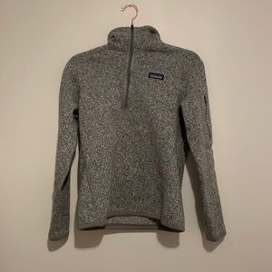 Patagonia grey better sweater (women size small)